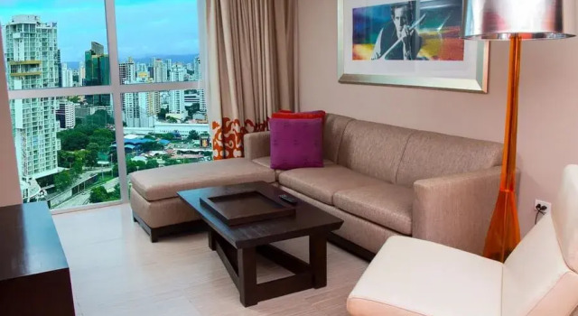 Двухместный люкс Gold с видом на город Megapolis Hotel Panama