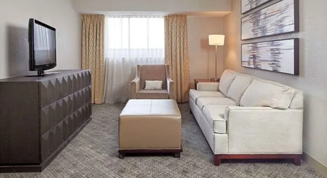 Люкс with Parlor and Game Room с 3 комнатами DoubleTree Suites by Hilton Nashville Airport