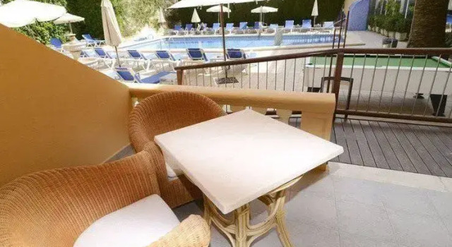 Standard dublă cameră cu vedere la piscină Hotel Amoros