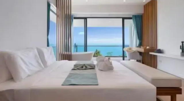 Вилла Deluxe с 3 комнатами с видом на море Villa The Wave 2 Residence
