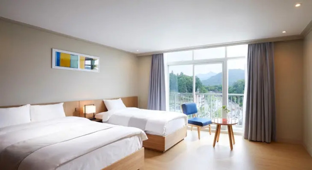 Двухместный номер Deluxe Lahan Hotel Jeonju