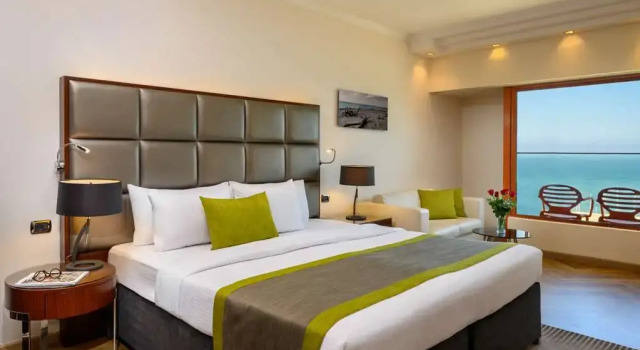 Habitación doble De lujo con balcón y con vista al mar Carlton Tel Aviv Hotel - Luxury on the Beach
