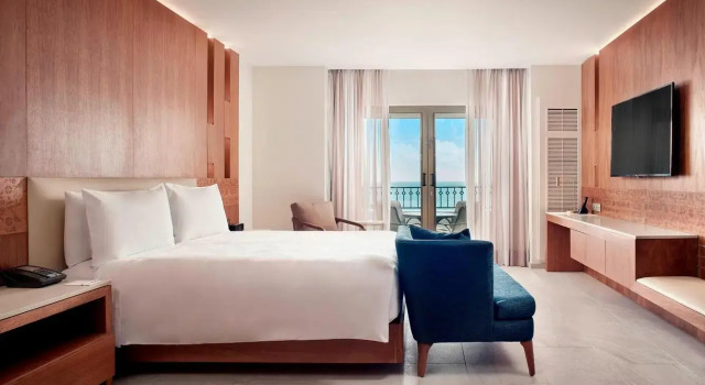 Двухместный люкс Caribbean с балконом JW Marriott Cancun Resort & Spa
