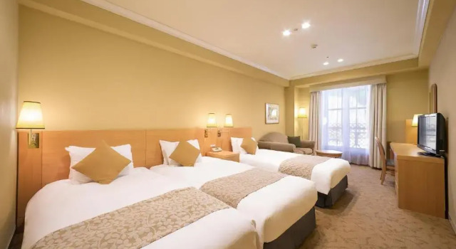 Трёхместный номер Garden Deluxe Отель Namba Oriental