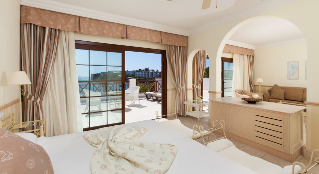 Двухместный полулюкс с видом на океан Gran Castillo Tagoro Family & Fun Playa Blanca