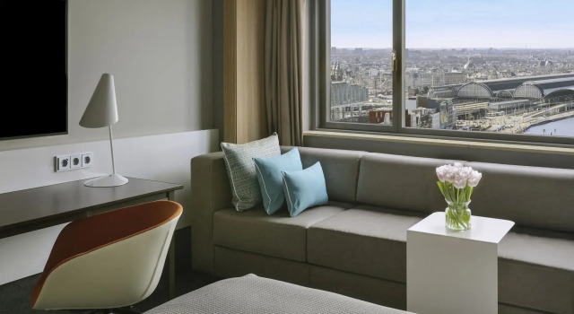 Двухместный номер Superior с красивым видом из окна Mövenpick Hotel Amsterdam City Centre