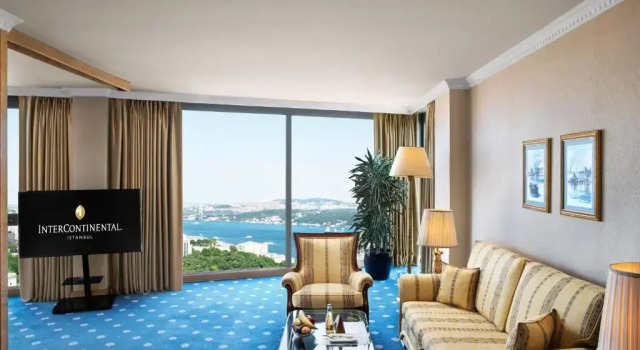 Двухместный люкс Business c 1 комнатой с видом на море InterContinental Istanbul by IHG