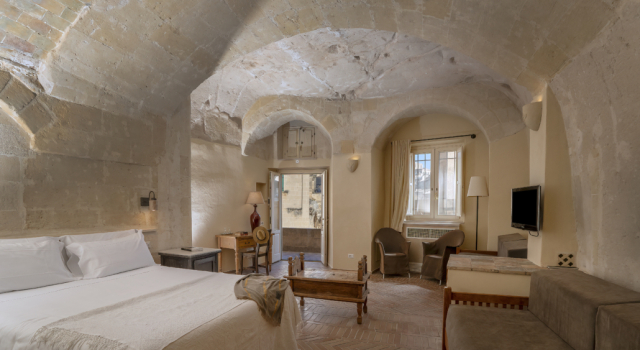 Четырёхместный семейный полулюкс Locanda Di San Martino Hotel & Thermae Romanae