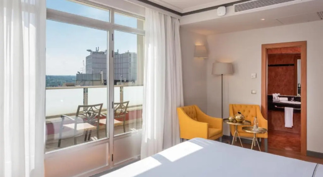 Двухместный номер Premium с красивым видом из окна Hotel Madrid Plaza España, Affiliated by Meliá