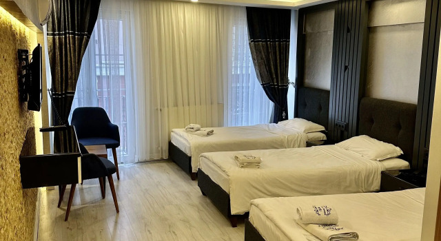 Трёхместный номер с террасой Sirkeci Quietness Hotel