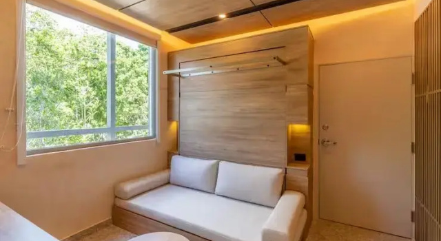 Двухместный номер Flex with Wall Bed Motto By Hilton Tulum