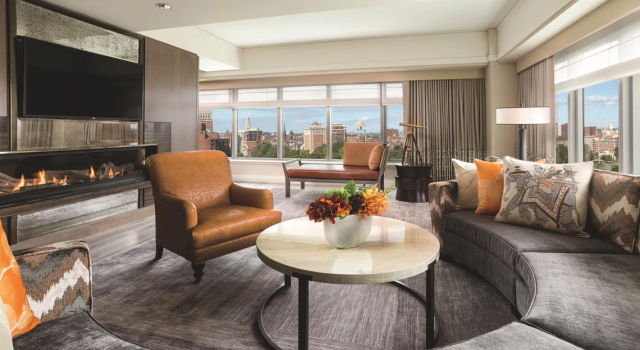 Двухместный люкс Presidential c 1 комнатой The Ritz-Carlton, Boston