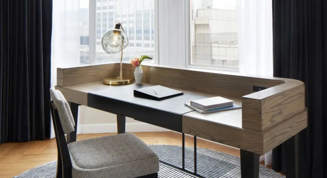 Двухместный люкс Sky c 1 комнатой с красивым видом из окна Отель The Luxury Manhattan Midtown