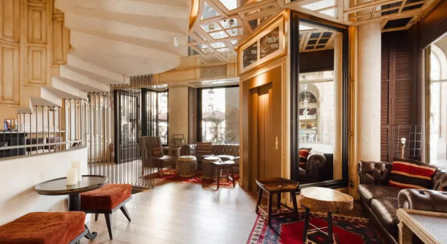 Hotel DO Placa Reial GL, Забронировать Отель Отели Барселоны 5 звезд, рядом с Центр международной торговли в Барселоне, 5*