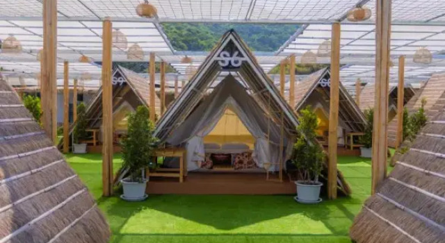 Двухместный номер Superior с видом на море Tawaen Caza Sky Camping