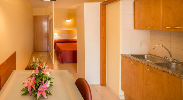 Двухместные апартаменты c 1 комнатой Aparthotel Bertrán