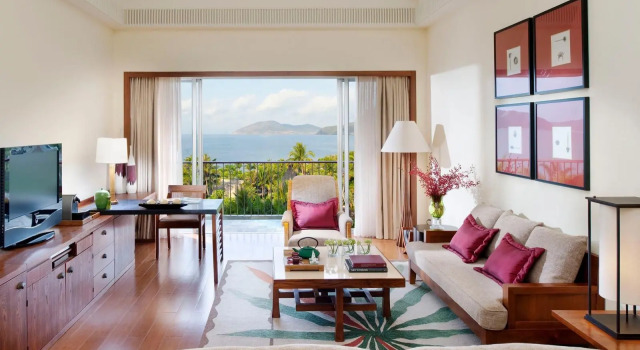 Двухместный люкс с видом на океан Mandarin Oriental, Sanya