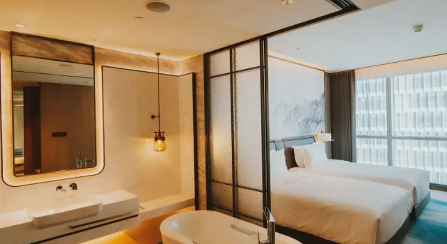 Семейный люкс Qingdao Haitian Hotel