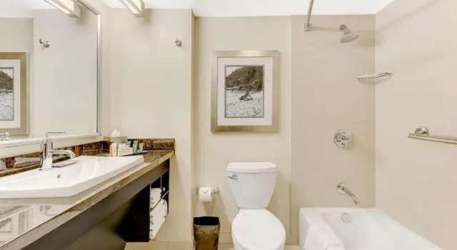Номер с видом на бассейн Hilton Anaheim