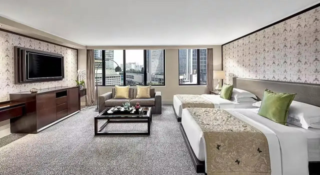 Двухместный угловой номер Monument View Mandarin Oriental, Jakarta