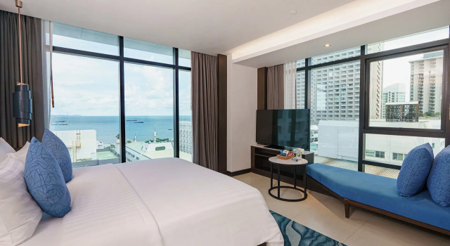 Двухместный полулюкс Ocean Mytt Hotel Pattaya