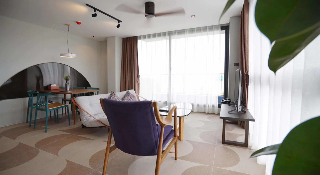 Четырёхместный люкс с 2 комнатами Seamira House Huahin