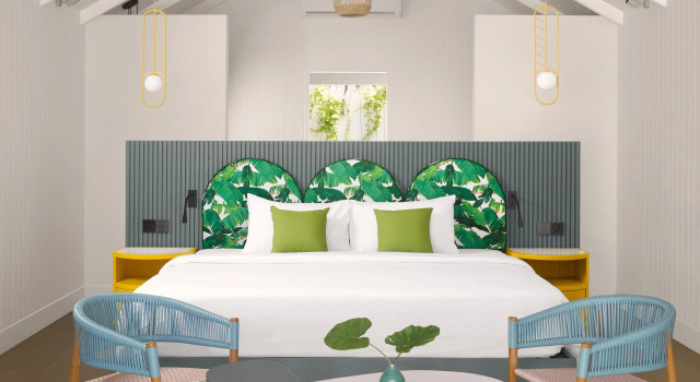 Двухместный Beach Villa Pool Deluxe Villa Park Sun Island Resort