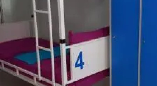 Кровать в общем номере (мужской номер) XALİLA HOSTEL & CAFE LADİES ROOM