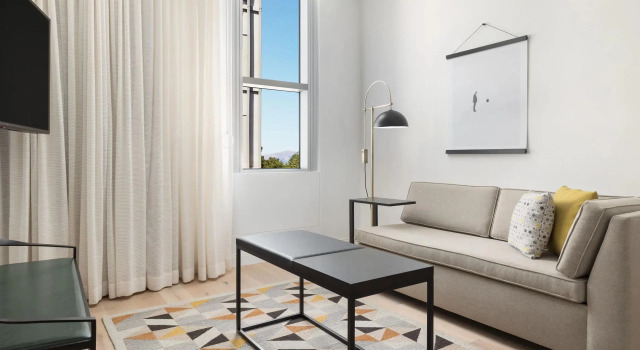 Двухместный люкс для гостей с ограниченными возможностями Vip Hyatt Centric Mountain View
