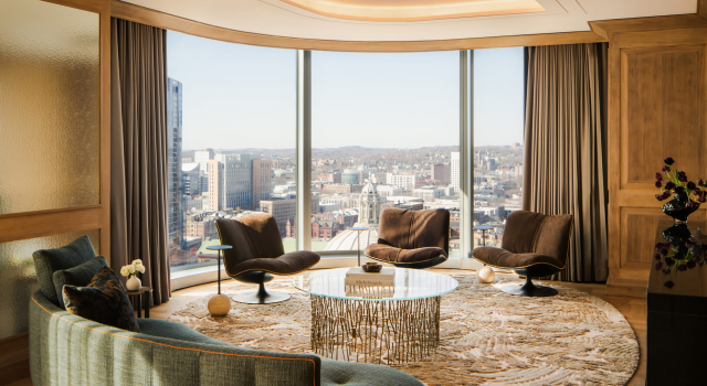 Двухместный люкс Presidential Four Seasons Hotel One Dalton Street, Boston
