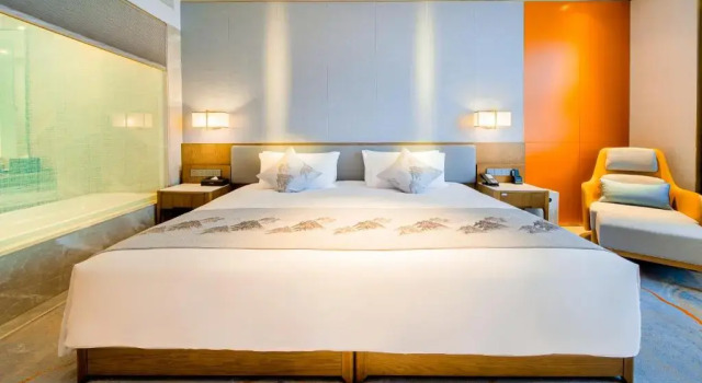 Двухместный номер Vip Bedroom Wyndham Shiyan Downtown