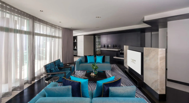 Люкс Premier с 2 комнатами Отель Chatrium Riverside в Бангкоке