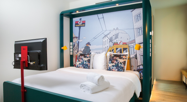 Двухместный номер Small B&B HOTEL Brussels Centre Louise