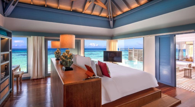 Вилла Beach с бассейном Ocean с 2 спальнями Six Senses Laamu