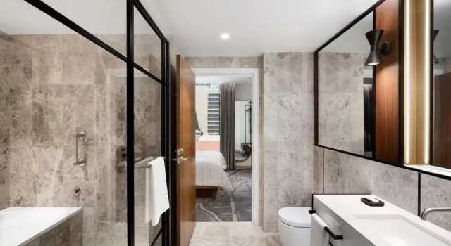 Двухместный люкс Lumiere c 1 комнатой с видом на город Le Meridien Melbourne