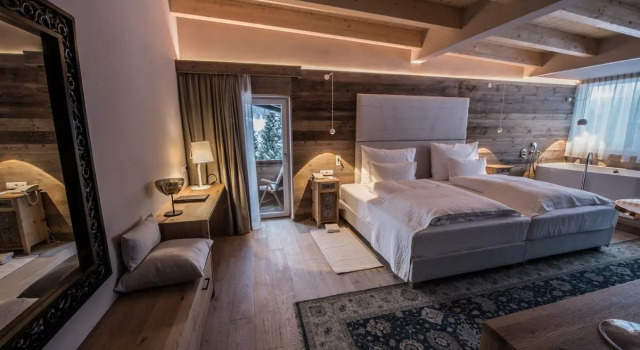 Двухместный люкс Ru Blanch Hotel Ciasa Salares