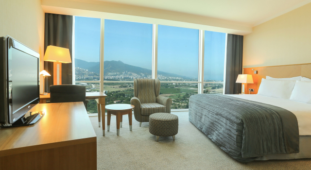 Двухместный номер Standard с видом на горы Wyndham Grand Izmir Ozdilek Thermal & Spa