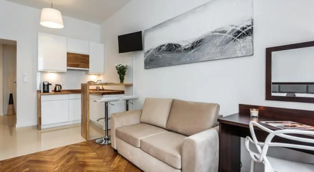 Coffee Apartament, Забронировать Апартаменты/квартира Апартаменты Кракова, рядом с Церковь Святого Франциска Ассизи, Апартаменты/квартира