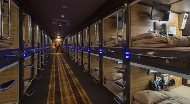 Одноместная мужская капсула Lower Anshin Oyado Shinjuku - Caters to Men