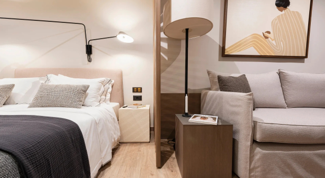 Двухместный люкс Superior с видом на бассейн и горы Revi Mountain Resort Boutique Hotel