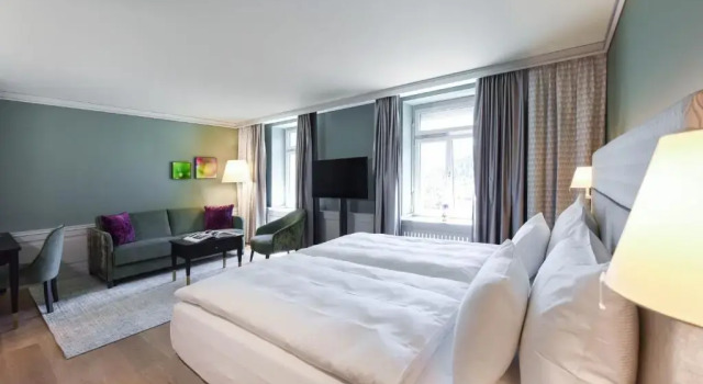 Двухместный Cresta номер Deluxe Classic Cresta Palace Celerina St Moritz active-in and experience-out