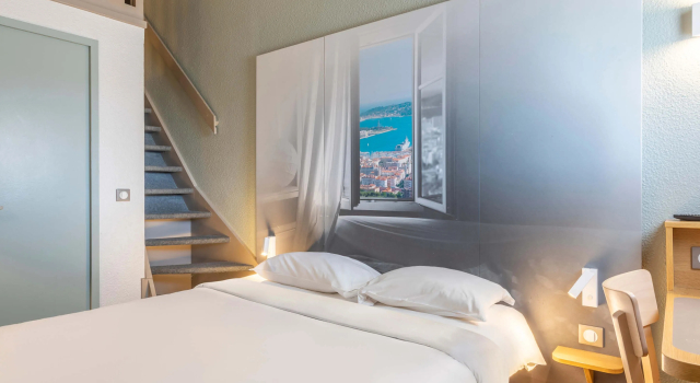 Четырёхместный номер мезонин B&B HOTEL Toulon La Seyne sur Mer