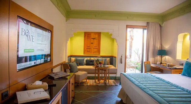 Двухместный люкс JAAL с видом на бассейн Jaal Riad Resort Adults Only