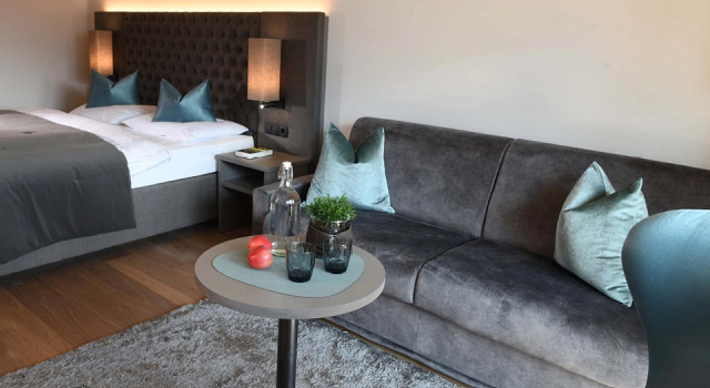Двухместный люкс 312 с балконом Hotel das Stachelburg