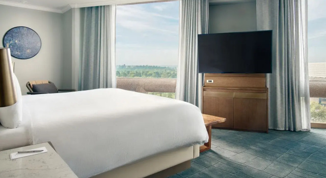 Двухместный люкс Larger Terrace c 1 комнатой JW Marriott Hotel Mexico City Polanco