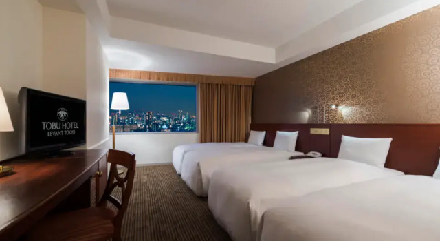Четырёхместный номер Skytree View Tobu Hotel Levant Tokyo