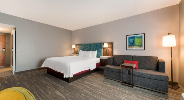 Двухместная студия Hampton Inn & Suites Charlotte-Airport