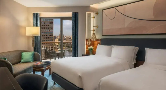 Двухместный номер Deluxe Partial Nile View Sofitel Cairo Downtown Nile
