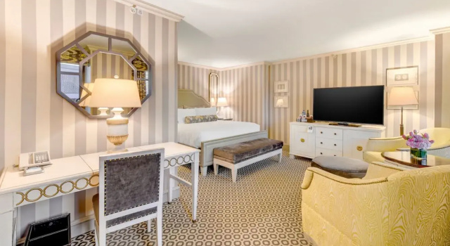 Двухместный люкс с террасой Hamilton c 1 комнатой Le Meridien Washington, DC, The Madison