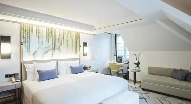 Люкс Riverside Signature Storchen Zürich - Lifestyle Boutique Hotel